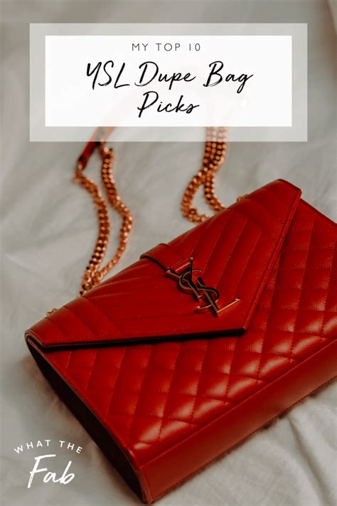 best ysl bag dupes|ysl dupe bag top 10.